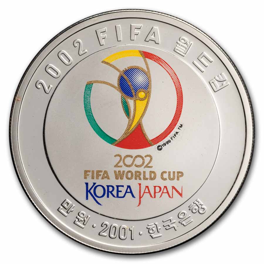 2002 South Korea FIFA World Cup Silver 4-Coin Proof Set (COA) | eBay